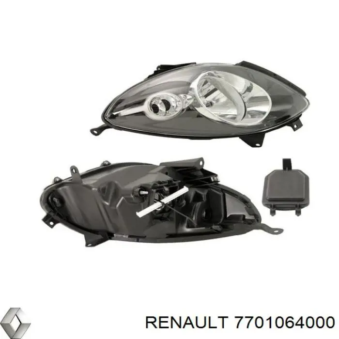 7701064000 Renault (RVI) Фара