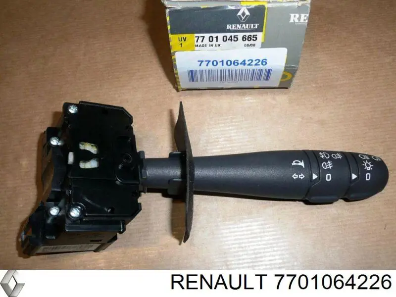 Купить 7701064226 Renault (RVI) Левый подрулевой переключатель
