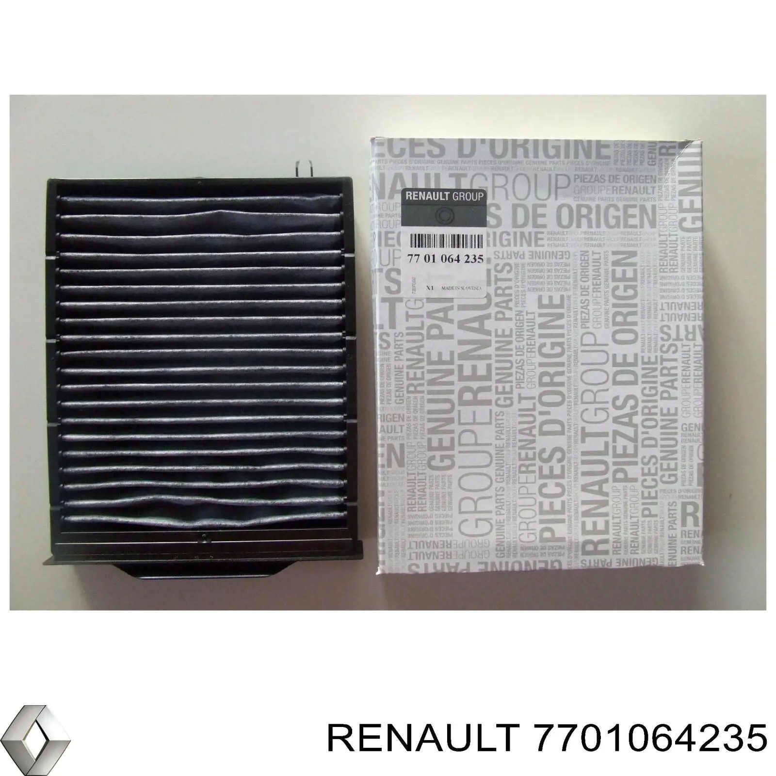 Воздушный фильтр салона Renault (RVI) 7701064235