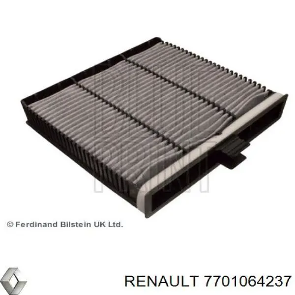 Купить 7701064237 Renault (RVI) Фильтр салона угольный