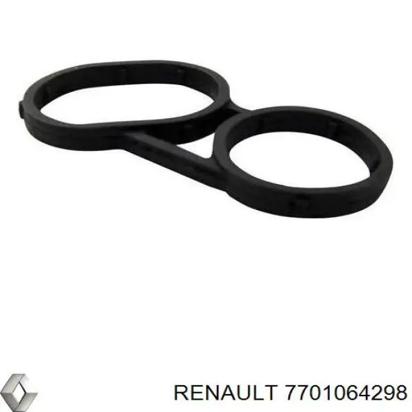 7701064298 Renault (RVI) vedante de adaptador do filtro de óleo