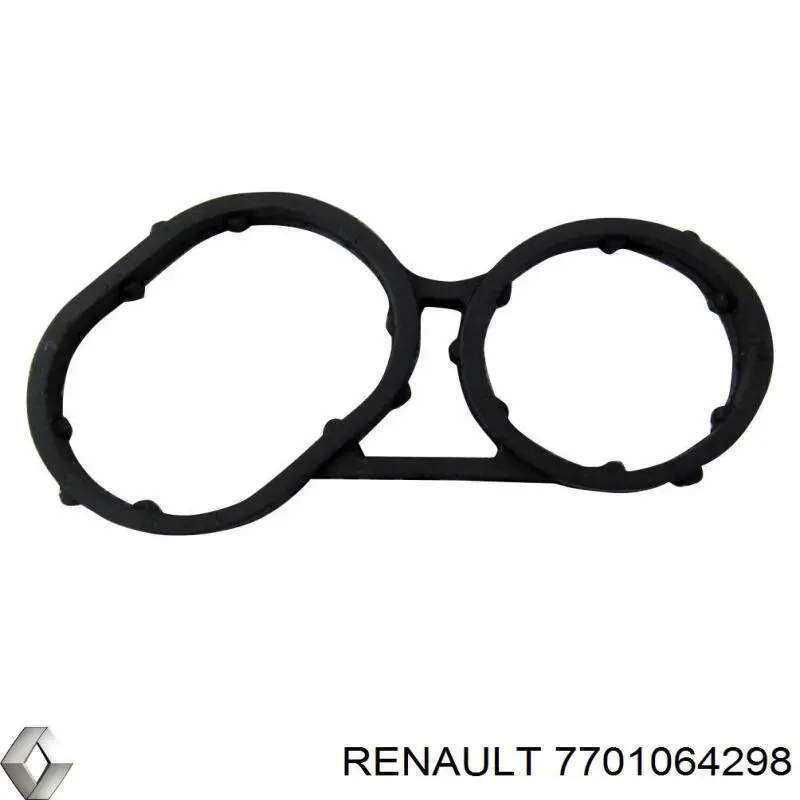 Прокладка кронштейна маслянного фильтра Renault (RVI) 7701064298