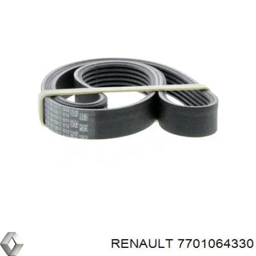 Клиновый ремень Renault (RVI) 7701064330 цена, от 9.15 USD