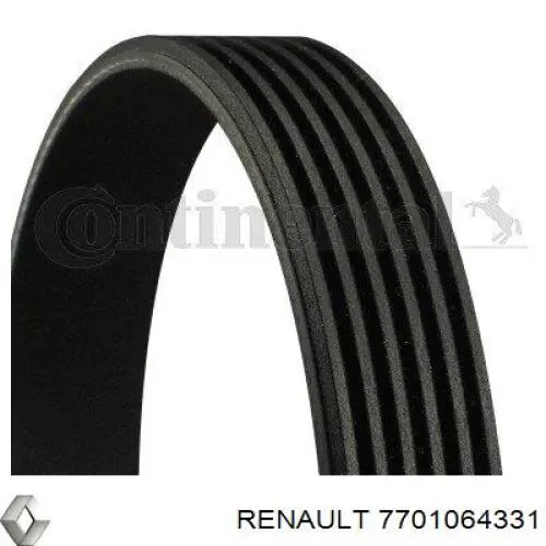 Купить 7701064331 Renault (RVI) Ремень генератора