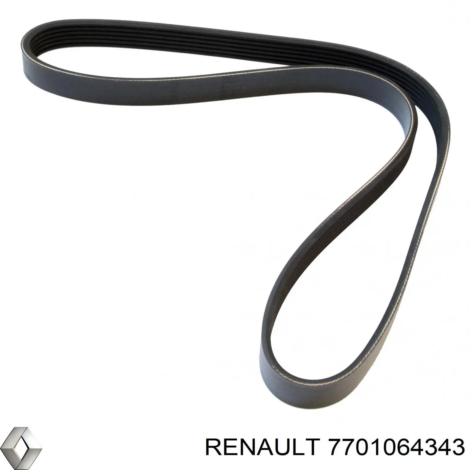 7701064343 Renault (RVI) ремень генератора