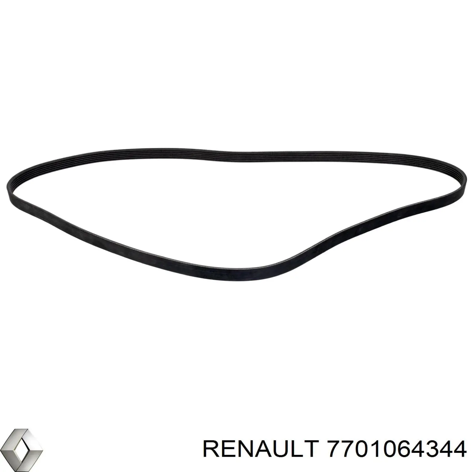 7701064344 Renault (RVI) ремень генератора