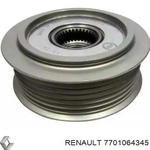 Купить 7701064345 Renault (RVI) Ремень генератора
