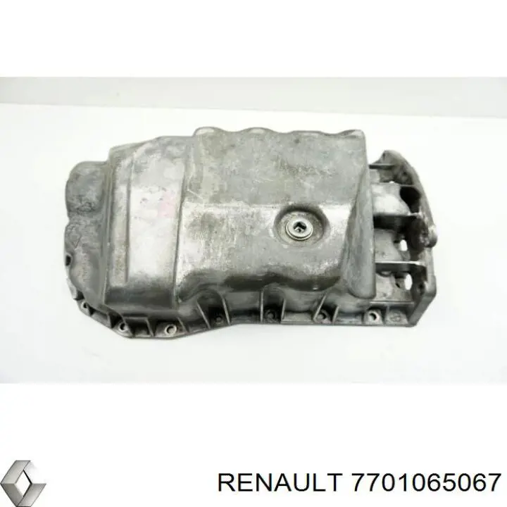 Поддон масляный картера двигателя, нижняя часть Renault (RVI) 7701065067 цена, от 25.84 USD