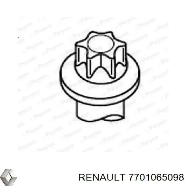 110564264R Renault (RVI) parafuso de cabeça de motor (cbc)
