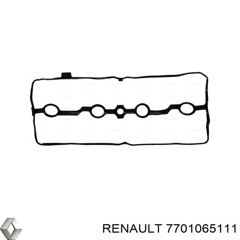 Прокладка клапанной крышки двигателя Renault (RVI) 7701065111