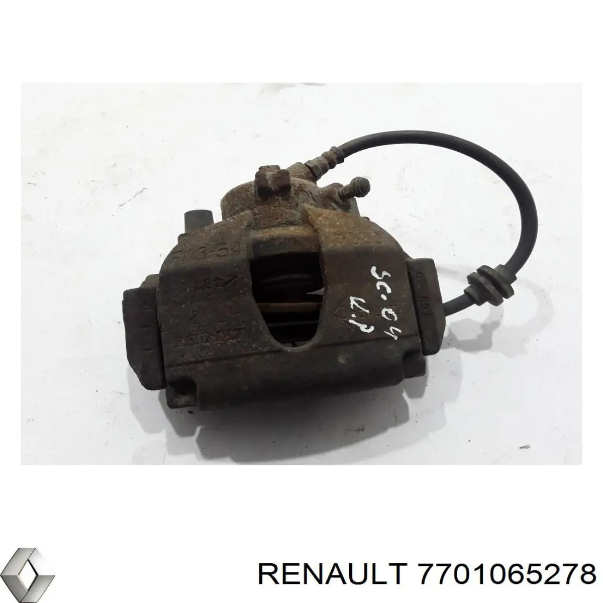 Купить 7701065278 Renault (RVI) Суппорт тормозной передний левый