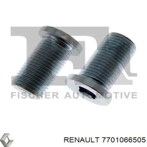 Пробка поддона двигателя Renault (RVI) 7701066505 цена, от 2.99 USD