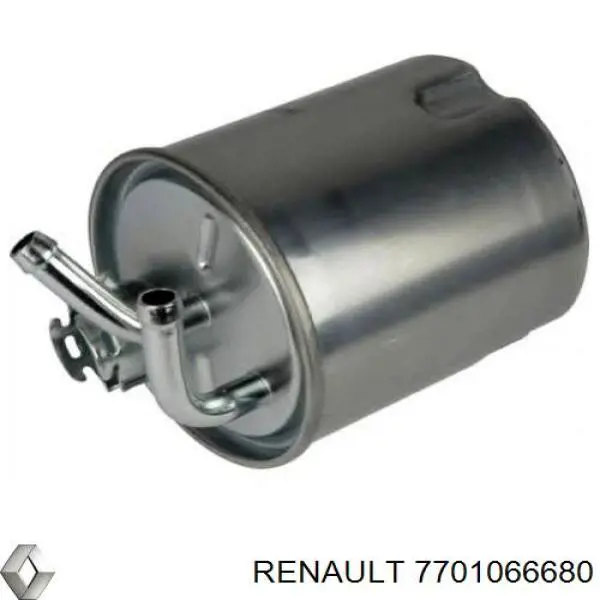7701066680 Renault (RVI) filtro de combustível
