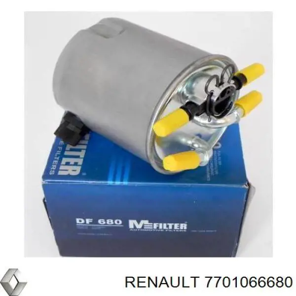 Compre 7701066680 Renault (RVI) Filtro de combustível