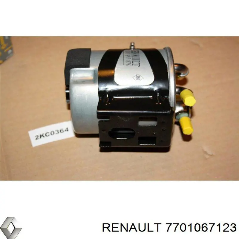 Фильтр тонкой очистки топлива Renault (RVI) 7701067123 цена, от 38.09 USD