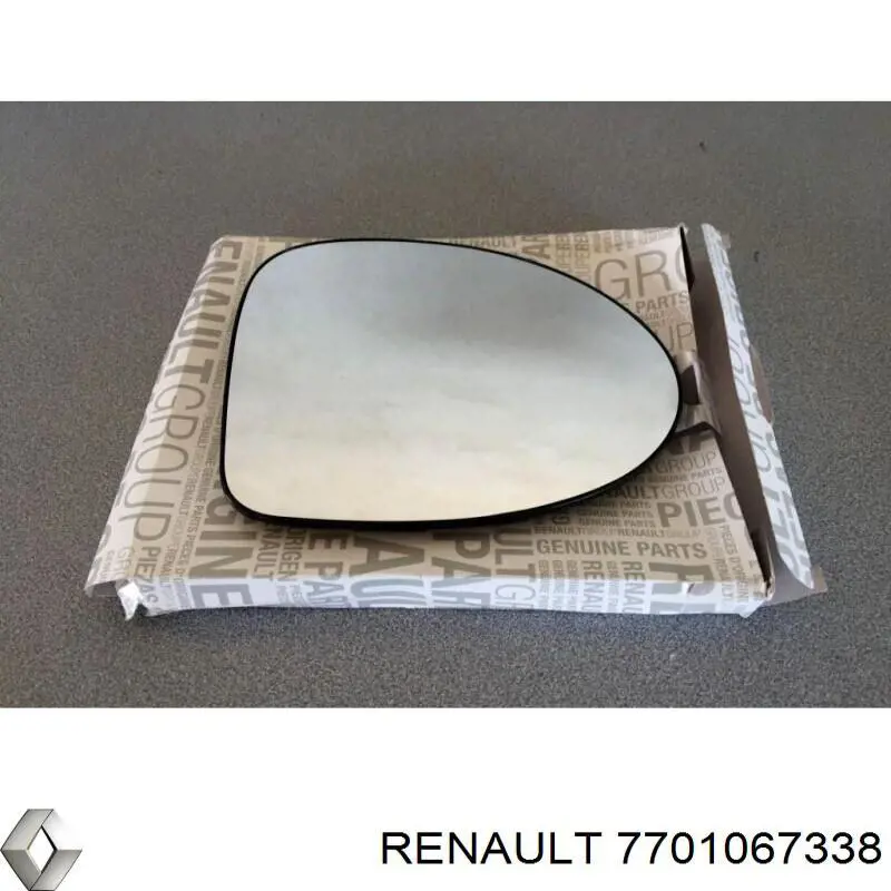 Стекло зеркала заднего вида, правого Renault (RVI) 7701067338 цена, от 8.66 USD