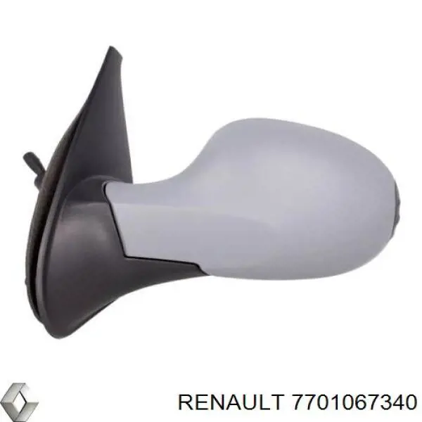 Купить 7701067340 Renault (RVI) Накладка водительского зеркала