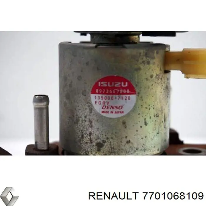 Купить 7701068109 Renault (RVI) Клапан EGR системы рециркуляции отработавших газов