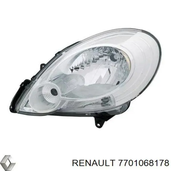 Правая блок фара Renault (RVI) 7701068178 цена, от 178.28 USD