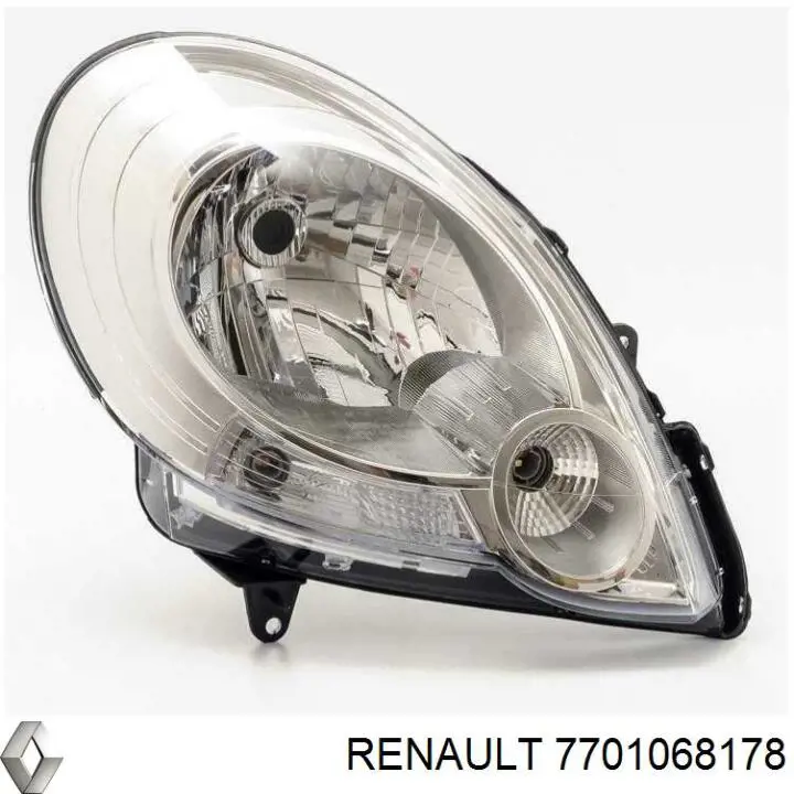 Фара правая 7701068178 Renault (RVI)