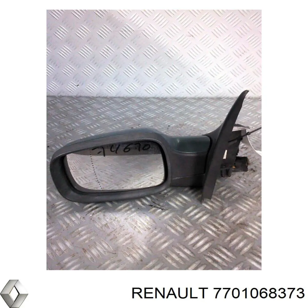 Левое боковое зеркало 7701068373 Renault (RVI)