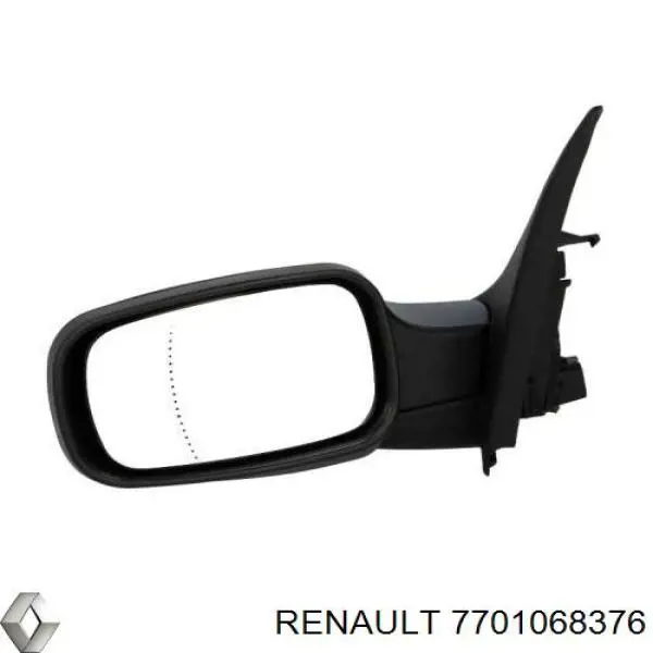 Купить 7701068376 Renault (RVI) Наружное зеркало левое