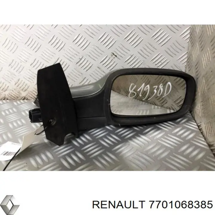 Наружное зеркало правое Renault (RVI) 7701068385 цена, от 39.65 USD