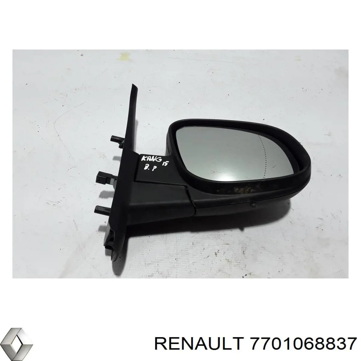 7701068837 Renault (RVI) зеркало заднего вида правое