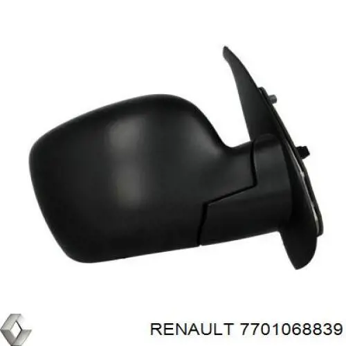 Зеркало заднего вида, левое Renault (RVI) 7701068839 цена, от 39.90 USD