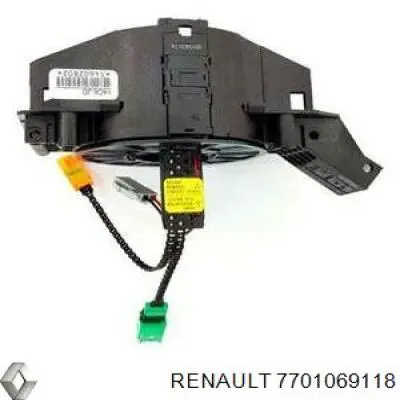 Anel AIRBAG de contato, cabo plano do volante para Renault Trafic (FL)