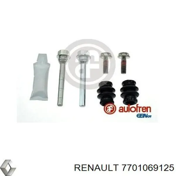 Скоба заднего суппорта 7701055012 Renault (RVI)