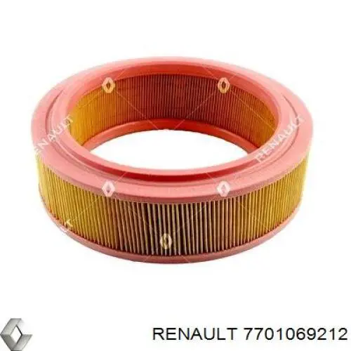 Воздушный фильтр 7701069212 Renault (RVI)