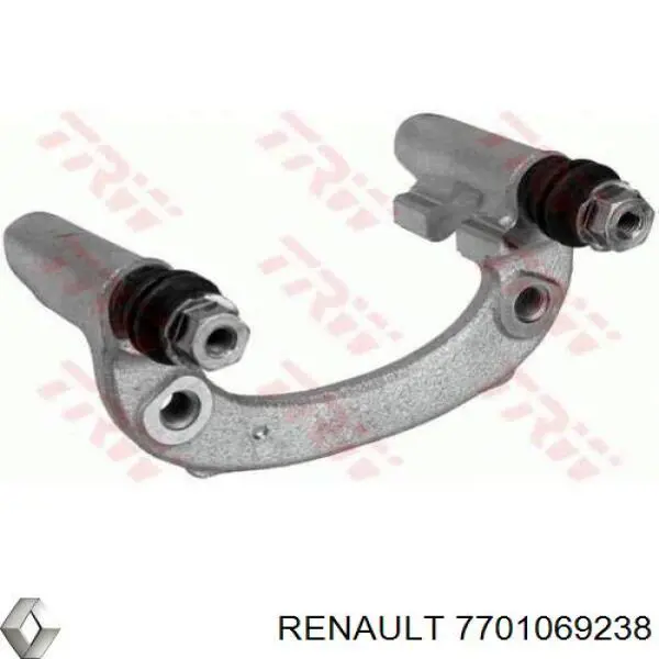 Скоба тормозного суппорта заднего 7701069238 Renault (RVI)