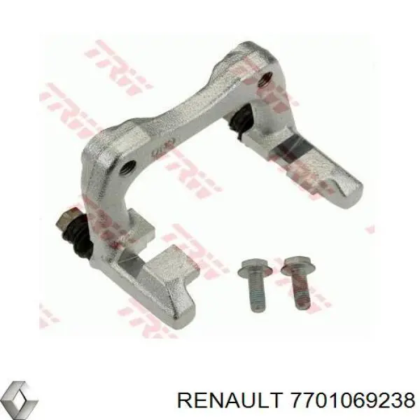 Скоба тормозного суппорта заднего Renault (RVI) 7701069238 цена, от 68.24 USD
