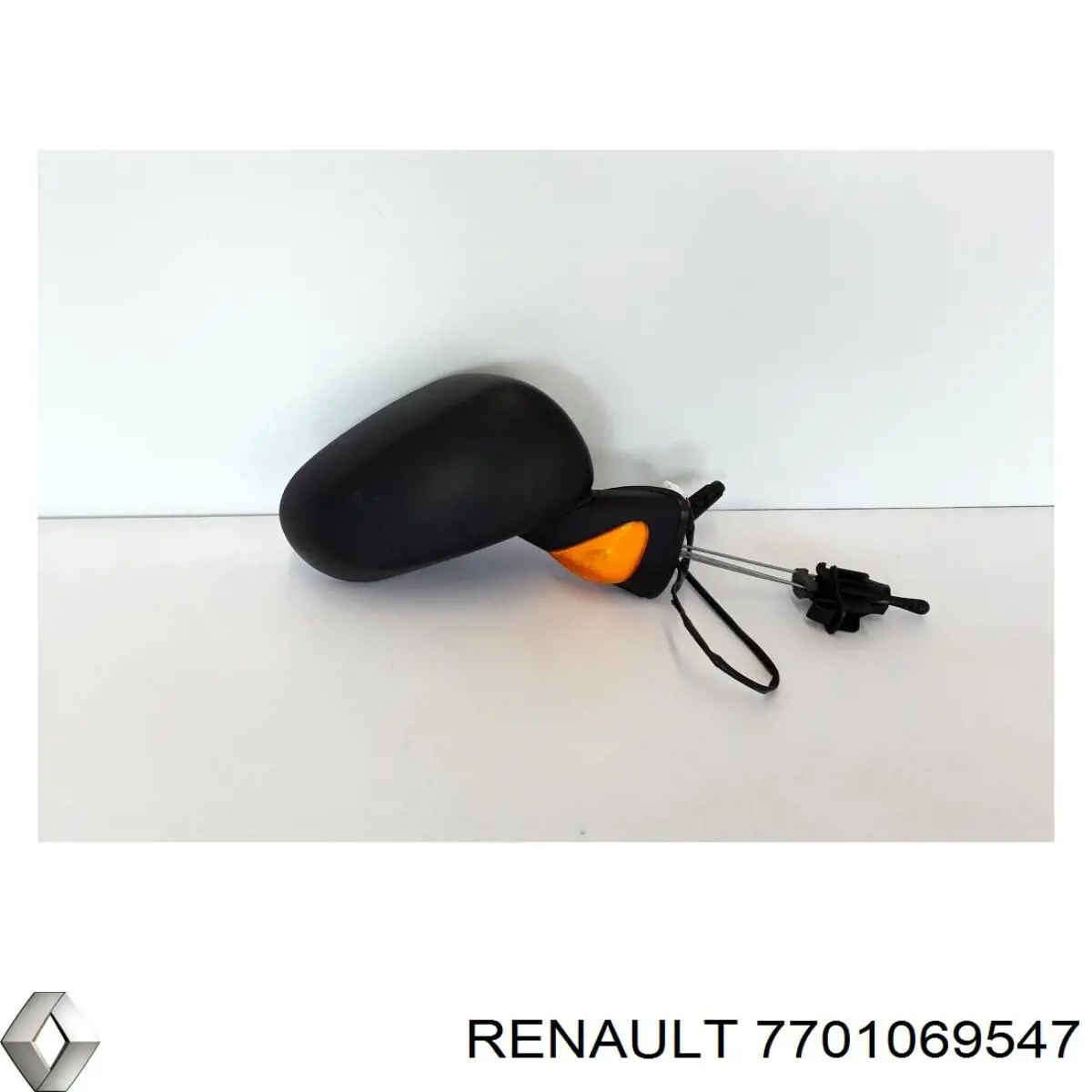 Правое зеркало 7701069547 Renault (RVI)