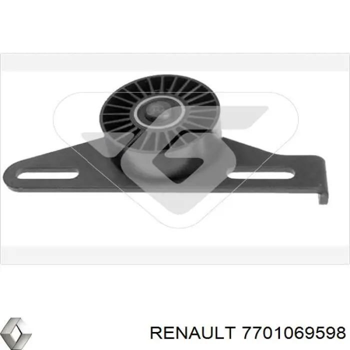7701057937 Renault (RVI) rolo parasita da correia de transmissão