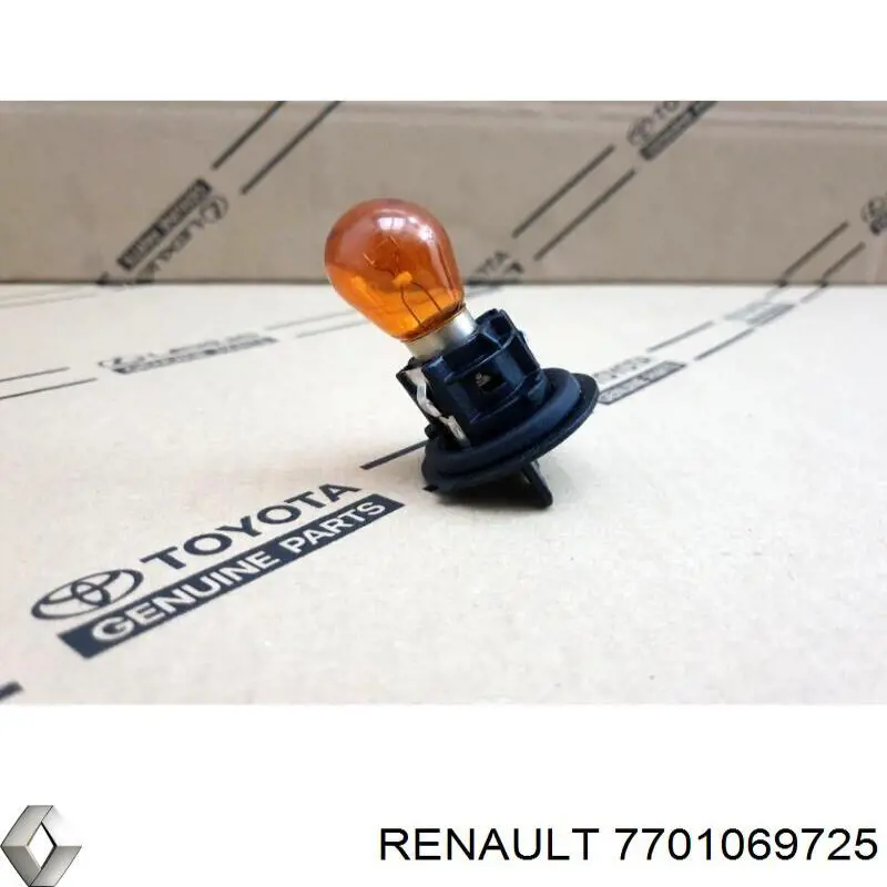 Купить 7701069725 Renault (RVI) Цоколь (патрон) лампочки указателя поворотов