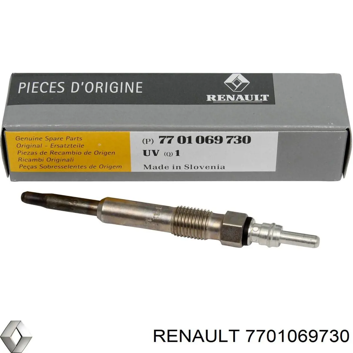 Свечи накала Renault (RVI) 7701069730 цена, от 7.60 USD