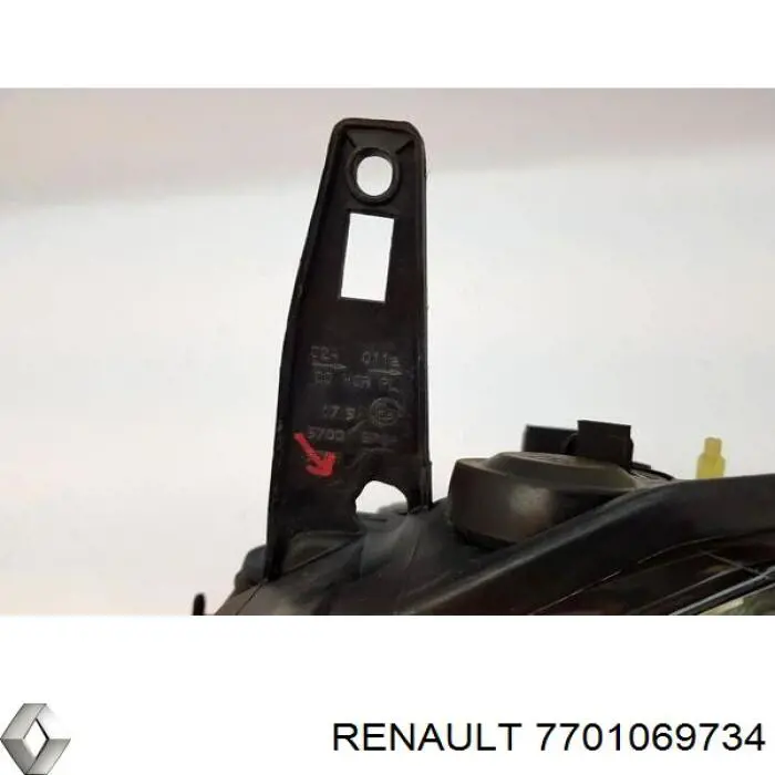 Купить 7701069734 Renault (RVI) Фара левая передняя