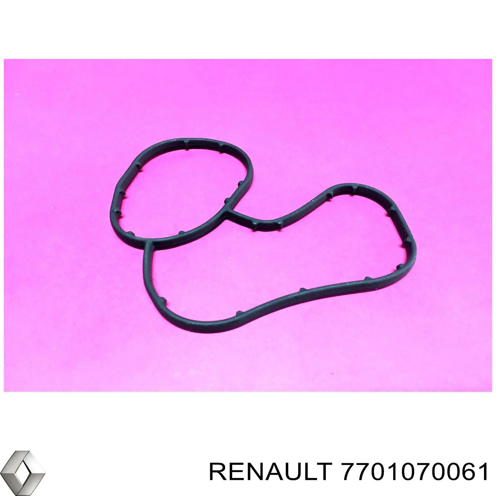 7701070061 Renault (RVI) vedante de adaptador do filtro de óleo