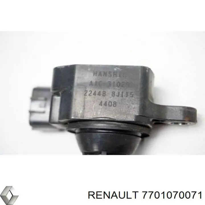 Катушка зажигания 7701070071 Renault (RVI)