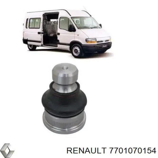 Нижняя шаровая опора 7701070154 Renault (RVI)