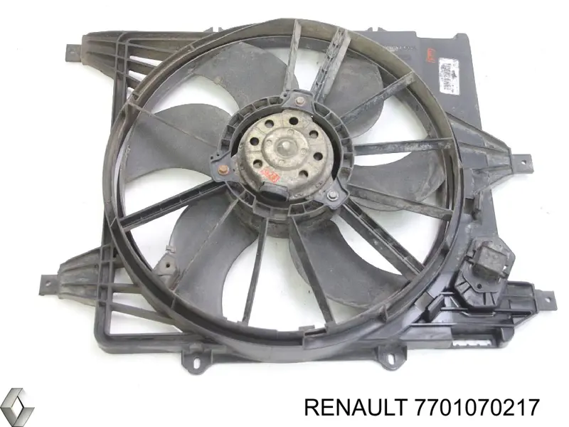 Электровентилятор охлаждения в сборе Renault (RVI) 7701070217 цена, от 59.52 USD