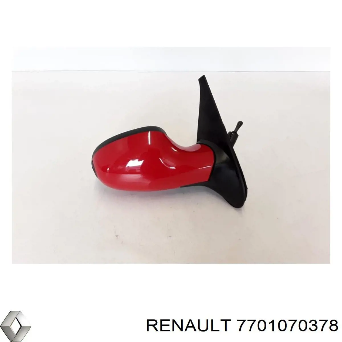7701070378 Renault (RVI) espelho de retrovisão direito
