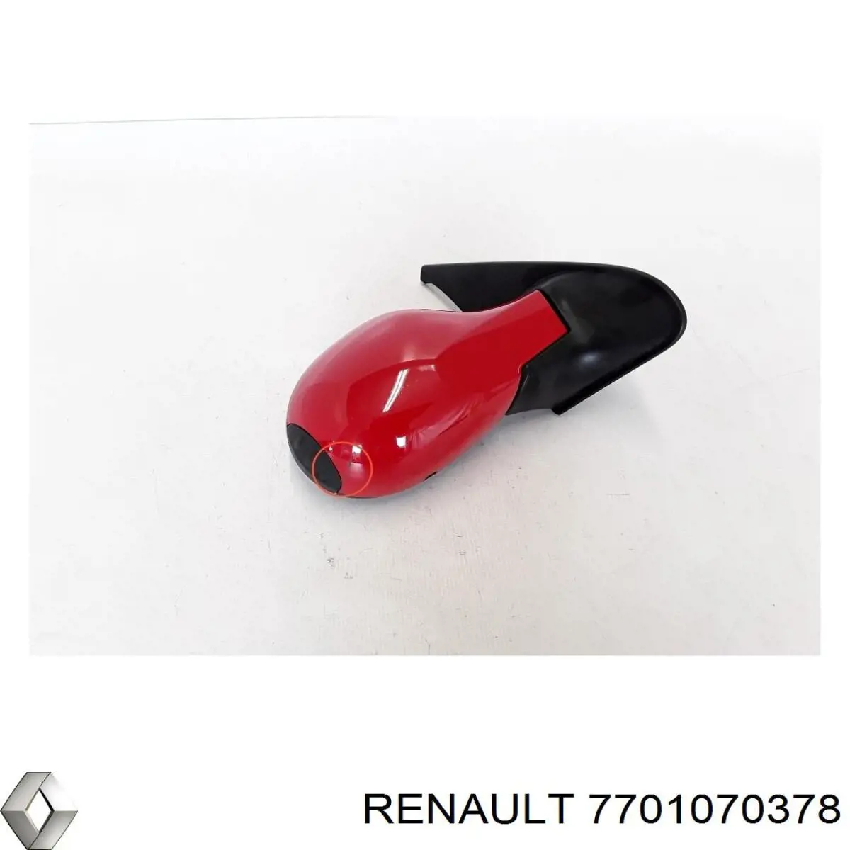 Наружное зеркало правое Renault (RVI) 7701070378 цена, от 36.63 USD