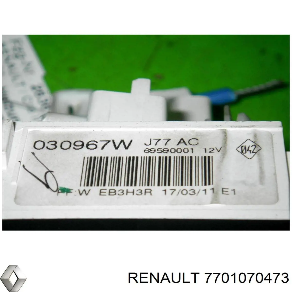 Купить 7701070473 Renault (RVI) Блок управления печкой