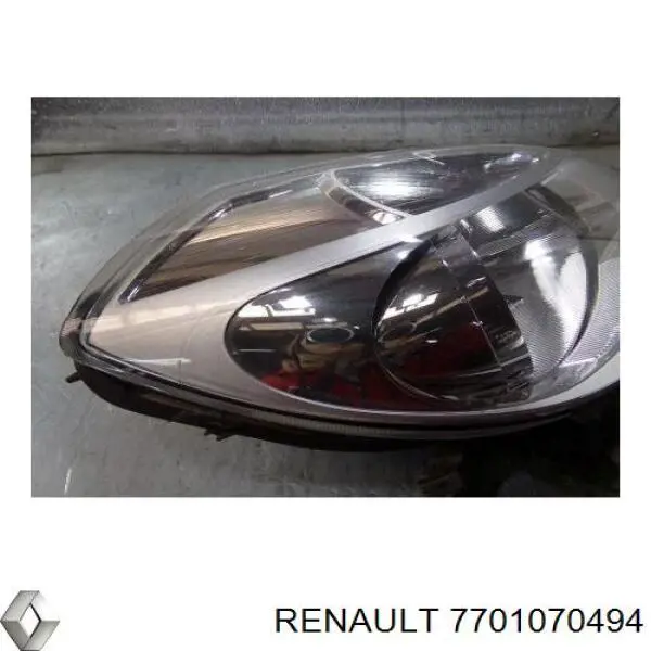 Правая блок фара Renault (RVI) 7701070494 цена, от 186.36 USD