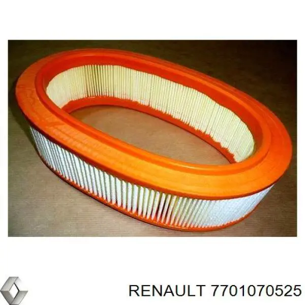 7701070525 Renault (RVI) filtro de ar