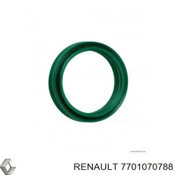 Купить 7701070788 Renault (RVI) Уплотнительное кольцо (прокладка) патрубка интеркуллера
