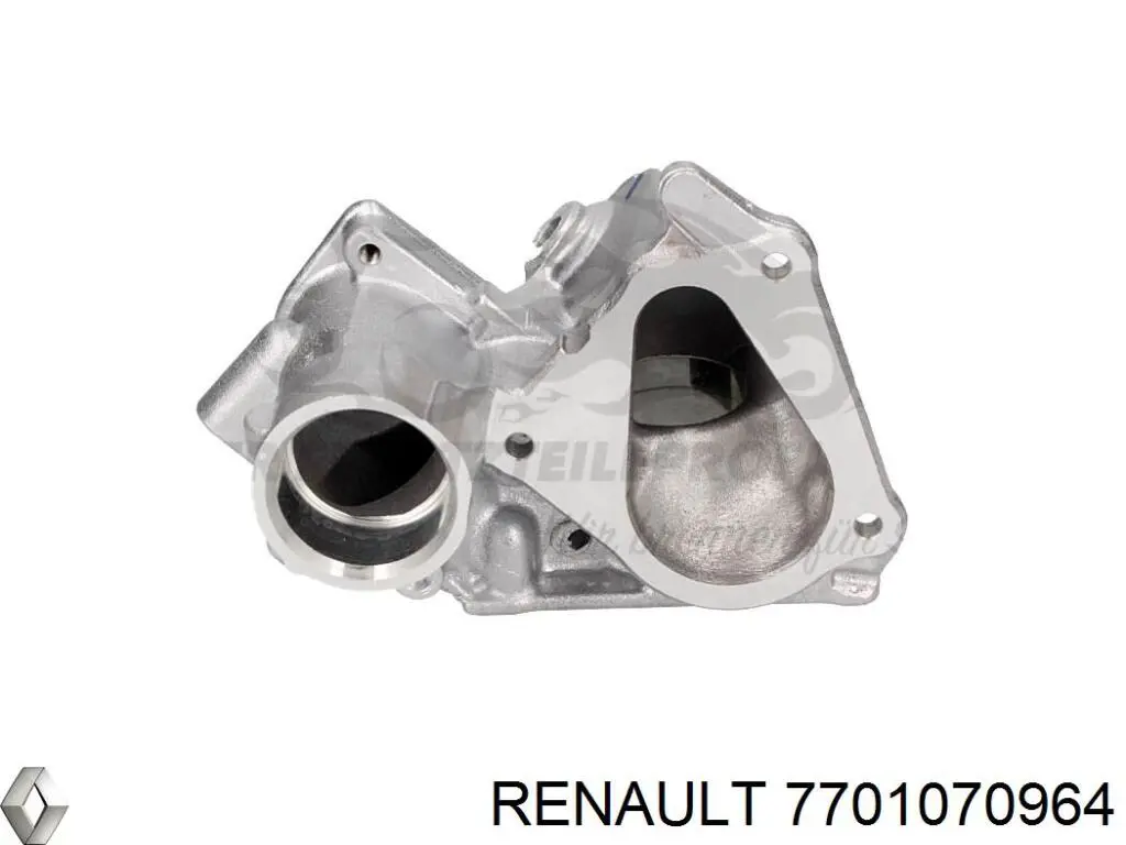 Клапан EGR рециркуляции газов на Renault DUSTER HS